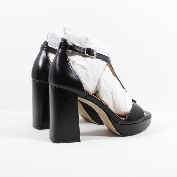 27 Edit Naturalizer Jae T-Strap Sandal - Black 5M - Picture 2 of 4